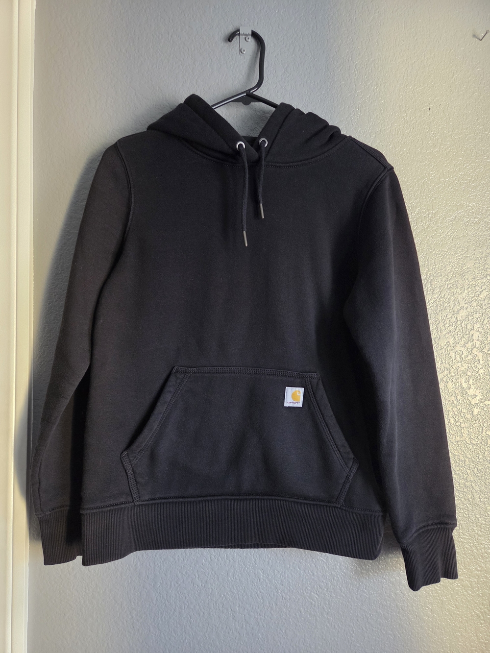 Carhartt Men’s Black Crewneck Hooded Pullover